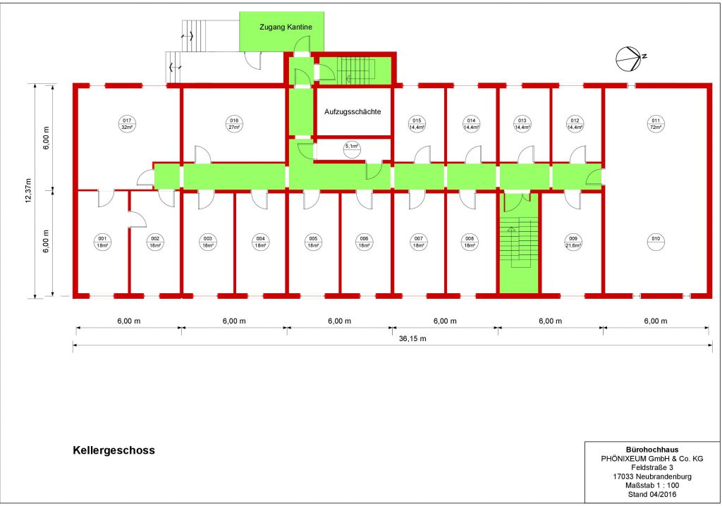 Grundriss Kellergeschoss